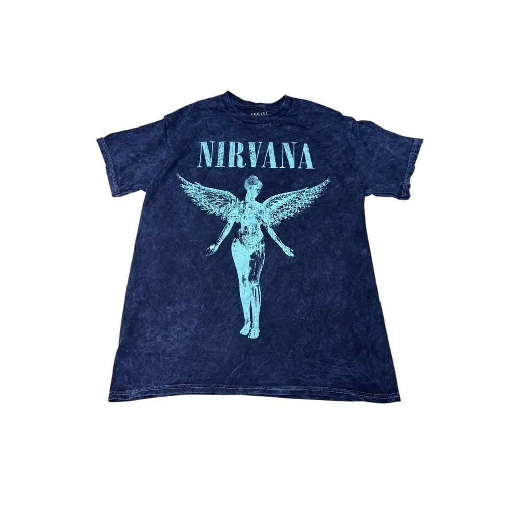 Nirvana In Utero Angel Tie Dye T Shirt Men's Size Medium 2024